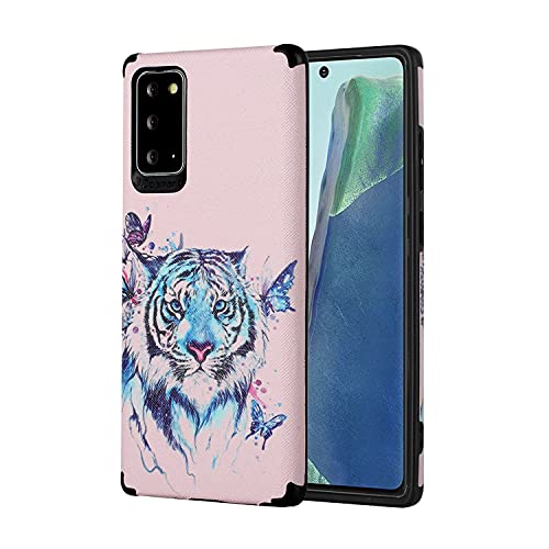 6City8Ni Coque en TPU pour Samsung Note 20 Ultra - Silicone souple coloré avec motif Totem Pet Rose - Coque de protection fine et légère pour Samsung Note 20 Ultra