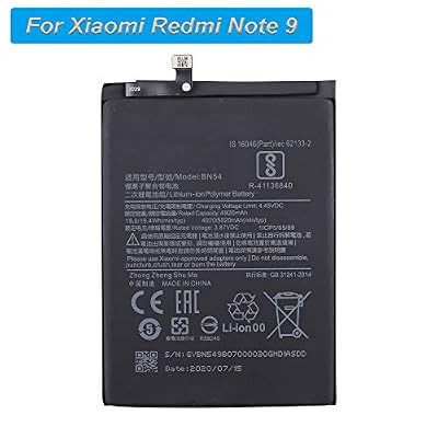 Replacement Battery BN54 Compatible with Xiaomi Redmi Note 9 with Tools