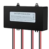 Hamwesh Equalizzatore Attivo della Batteria, Bilanciatore di Tensione 4s 6 12 V con Protezione della polarità Inversa per Batterie di Idrogeno e Ferro Litio