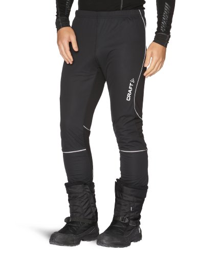Craft Sportswear Men's Storm Warm & Wind Protective Nordic Cross Country Skiing Training Tights
