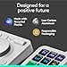 Logitech MX Creative Console, 9 Customizable LCD Keys, Stream Deck Accessories, Control Dial for Graphic Design, Adobe, Zoom, Spotify - Pale Grey, 3-Month Adobe Creative Cloud Membership