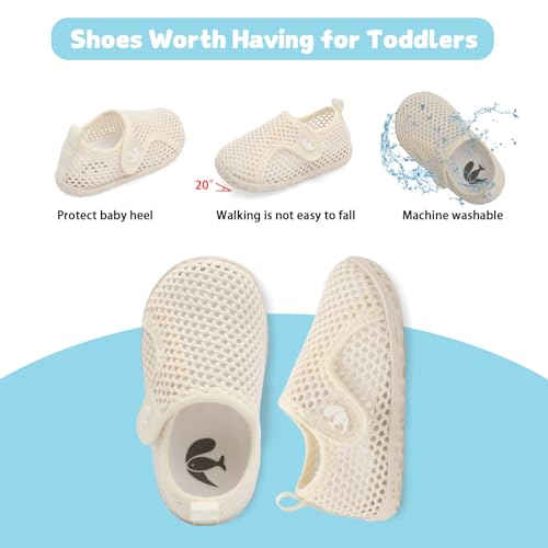Image of FEETCITY Kids Water Shoes Swim Shoes Toddler Aqua Socks Non-Slip Quick Dry Barefoot Sports Shoes Outdoor for Boys Girls