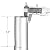 AMOPA Flag Poles for Outside House Inground - 25 Ft Super Thick Flag Pole Kit - Heavy Duty Aluminum Flagpole with 3x5 American Flag - Outdoor Sectional Flagpoles for Yard, Residential, and Commercial