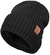 OZERO Winter Beanie Mütze,Thermo Strickmütze Laufmützen Wintermütze für Herren und Damen