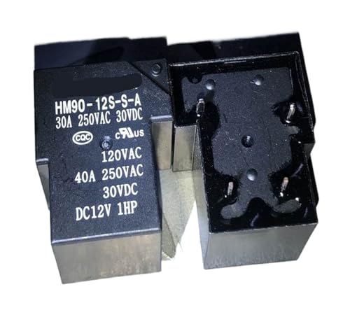 Relais T90-1A-4P-12V-40A HM90-12S-SA pour domotique et confort