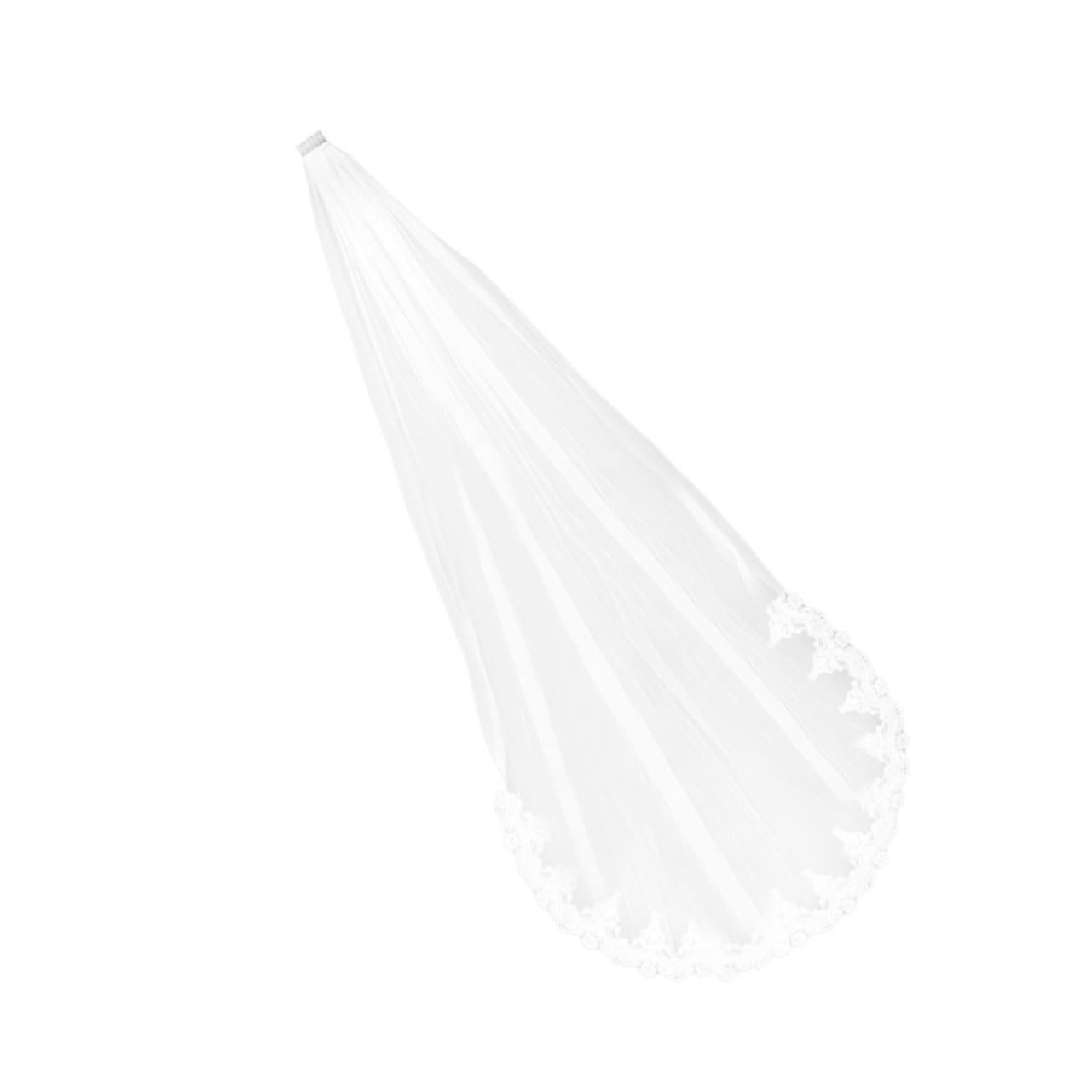 SHERCHPRY 2stücke Lange -hochzeits-schleier Mit Eleganter Brautschleier Feinem Material Für Unvergessliche Hochzeitsmomente Für Bräute Und Hochzeitsfeiern