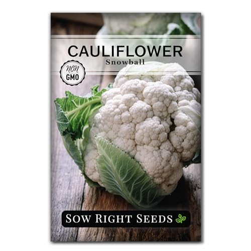 Sow Right Seeds - Snowball Cauliflower Seed for Planting - Non-GM...
