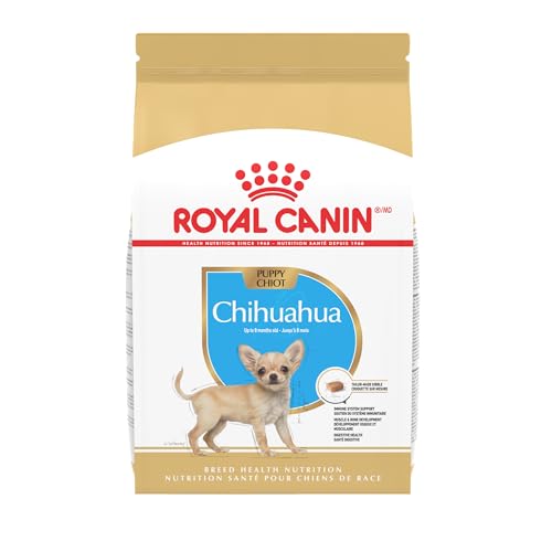 Royal Canin Breed Health Nutrition Chihuahua Puppy Dry Dog Food, 2.5 lb Bag