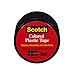 Scotch 191BK-6 Colored Plastic Tape, 1.5 x 125-Inch, Black