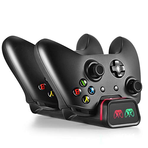 For Xbox One (S) Xbox One X Dual Charging Dock Charger Station