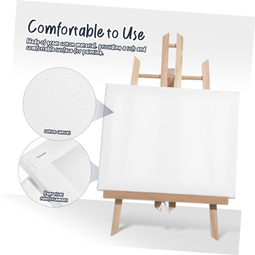 Paneles de lienzo cuadrados OSALADI de algodón para pintura al óleo pack de 6 piezas 6