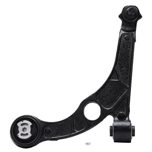 Image of Detroit Axle - Front Lower Control Arms Kit for 2015-2017 Chrysler 200, 2013-2016 Dodge Dart, 2 Lower Control Arms w /ball joint, 4 Inner & Outer Tie Rods Replacement
