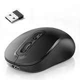 マウス 無線 ワイヤレスマウス Bluetooth 2.4GHz 静音 小型 瞬時接続 Type-c充電式 節電 光学式 高精度 高感度 高耐久性 握りやすい 簡単接続 携帯便利 image