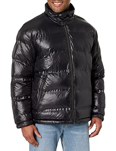 Image of DKNY Men's Reversible Sherpa Puffer Jacket