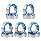 Professional RC Ball Bearings Double Rubber Sealed for Traxxas Arrma Axial Team Associated Losi Redcat Racing RC4WD Tamiya HPI (10-Pack) (10x15x4mm)
