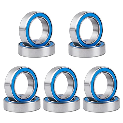 Professional RC Ball Bearings Double Rubber Sealed for Traxxas Arrma Axial Team Associated Losi Redcat Racing RC4WD Tamiya HPI (10-Pack) (10x15x4mm)