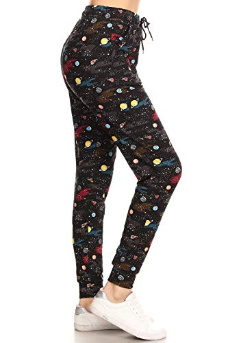 Image of Leggings Depot Premium Jogger Women's Popular Print High Waist Track Pants(S-XL)