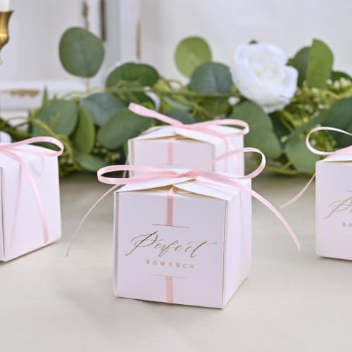 Image of Double Face Lt.Pink Satin Thin Ribbon 1 /8 inch X 50 Yards Polyester Lt.Pink Ribbon for Gift Wrapping Very Suitable for Weddings Party Hair Bow Invitation Decorations and More