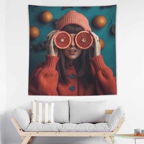 Tapisserie murale esthétique de chambre pour créer un fond vidéo drôle et déco de studio