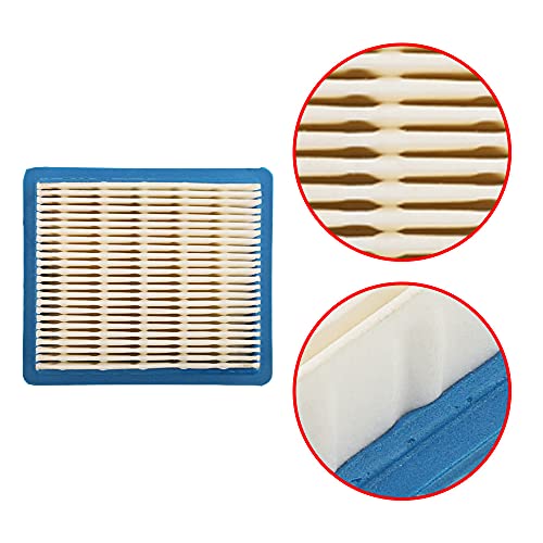 Milttor 36046 Air Filter For Tecumseh 36046 740061 4 & 5.5 Hp Engines Oh95, Oh195, Ohh50, Ohh55, Ohh60, Ohh65, Vlv50, Vlv55, Vlv60, Vlv66 , Vlv126 Replace 100-450, Pack Of 2 #TOP4
