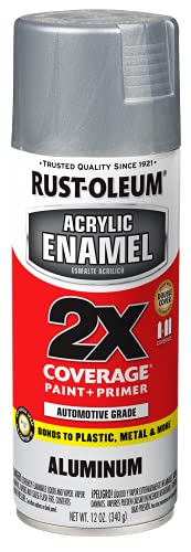 Image of Rust-Oleum 314030 Acrylic Enamel 2X Spray Paint, 11 oz, Aluminum