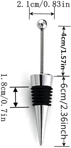 Miniatura 3 de 10 tapones de vino para botellas de vino, tapón de botella de acero inoxidable para ahorro de vino, tapones de vino reutilizables para bebidas,