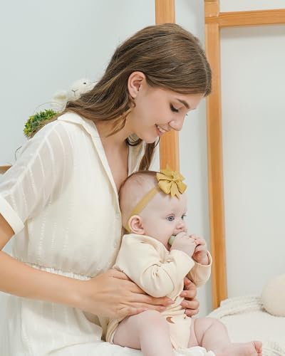 image for jollybows 40pcs Baby Girls Grosgrain Ribbon Hair Bows Headbands 3