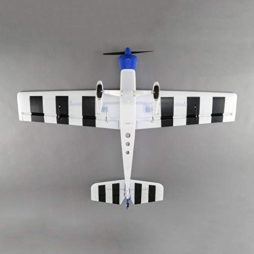 Avión E-Flite Valiant 1.3m BNF Basic con estabilización AS3X y tecnología Safe Select para vuelos 6