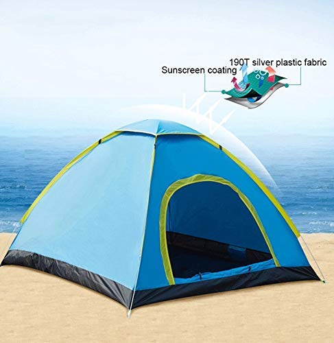 Carpa de camping automática de playa para 2-3 personas miniatura 6