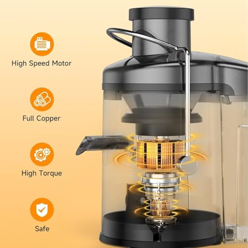 La Mejor Lista de extractores de jugos favoritos de las personas. 30 extractores de jugos marca WILLINGTE (3)