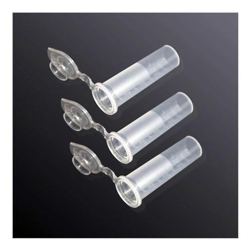 Flacons pour échantillons laboratoire en plastique de 2 ml