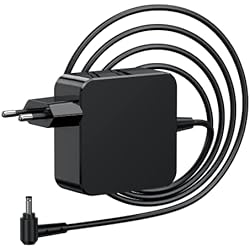 Cargador Asus Punta Cuadrada 65W Cargador Portatil para ASUS VivoBook 14 15 17 S14 ZenBook 13 14 Flip X540L X556U X553M X541U UX430U UX430 UX431F UX305U F541U F540L F555L F552 AD883020 ADP-45BW W15-065N1B, Adaptador Cargador ASUS