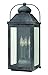 Hinkley Lighting 1855DZ Aged Zinc 11x21.25 3-60w CAND