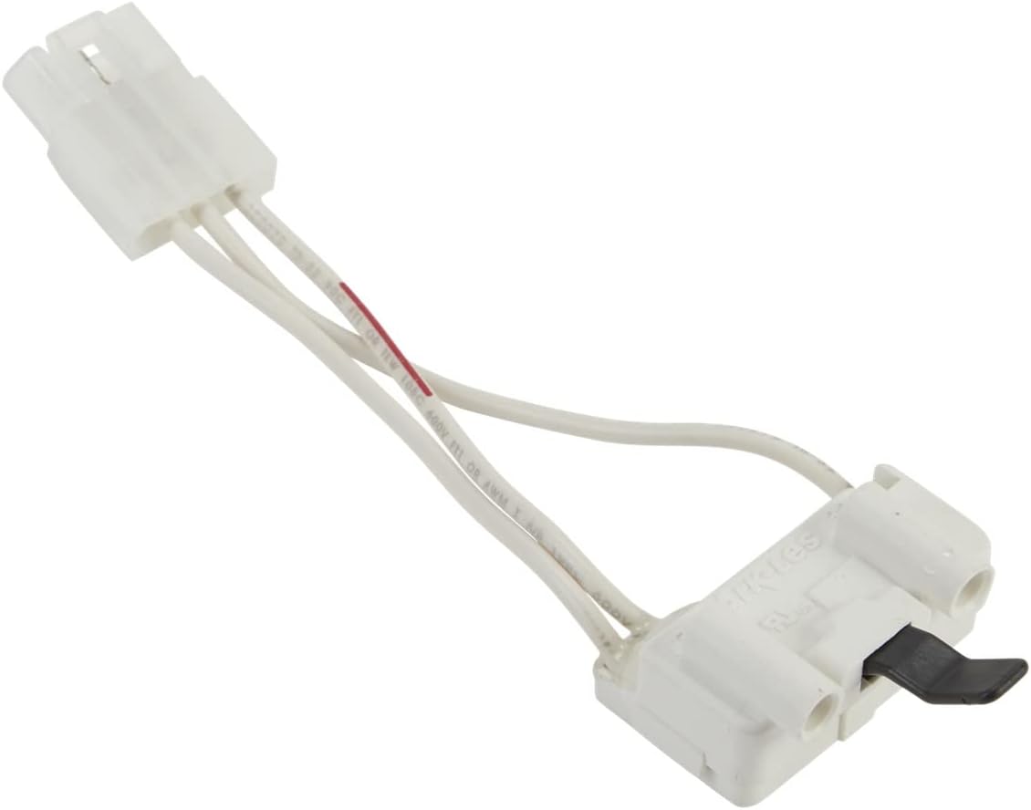 Whirlpool WP3406107 Genuine OEM Dryer Door Switch Assembly Replacement Part - Replaces 3405100, 3405101, 3406100, and more