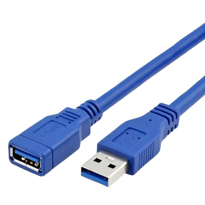 USB 3.0 Male to Female Extension Cable High Speed 5Gbps Extension Cable Data Transfer for Keyboard, Mouse, Flash Drive, Hard Drive, Printer (1.5 Meter)-picture-23