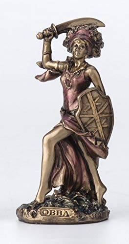 Figura de Resina Obba Orisha de los Ríos 3.74 in