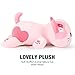 Onsoyours Original Sakura Cat Plushies Cute 20 inch Plush Toy Kitten Stuffed Animal Soft Pillow Kawaii Kitty Plushie Gift for Kids & Adults (Sakura Cat, 20