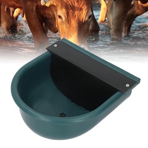 Waterer para Gado, Fácil de Instalar Tigela de água para Gado de Grande Capacidade para Gado (Verde