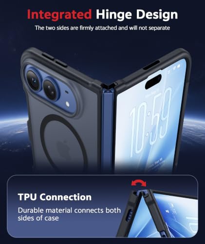 Image of FNTCASE for Phone Ultra Fold Case Matte Compatible with Magsafe