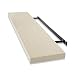 Produktbild Floordirekt Wandboard Stockholm | Wandregal | Elegante, freischwebende Optik | Lackiert oder matt | Schweberegal inkl. Montagematerial (100 x 23 x 4 cm, Beige | Matt)