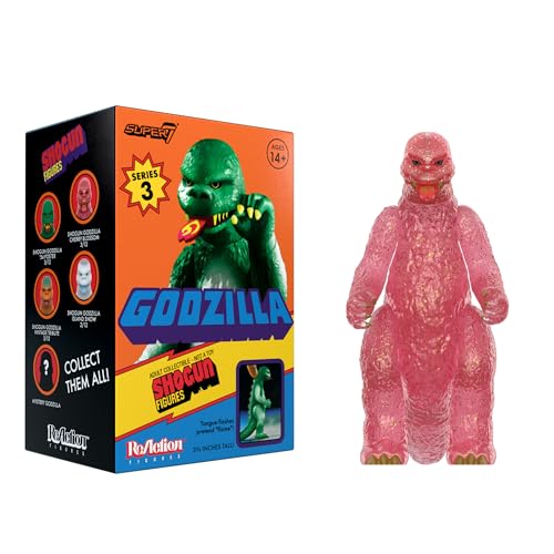Image of Super7 Toho Shogun Godzilla Blind Box Flat - (12 Pack) 3.75 inch Toho Godzilla Action Figures - Classic Movie Monster Collectibles and Retro Toys