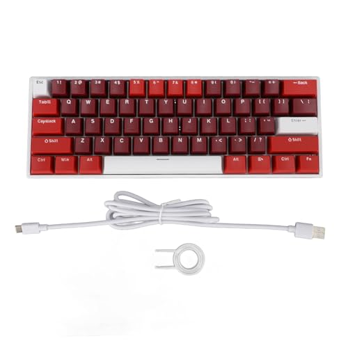 Clavier mécanique 61 touches RVB idéal pour optimiser l'espace de télétravail