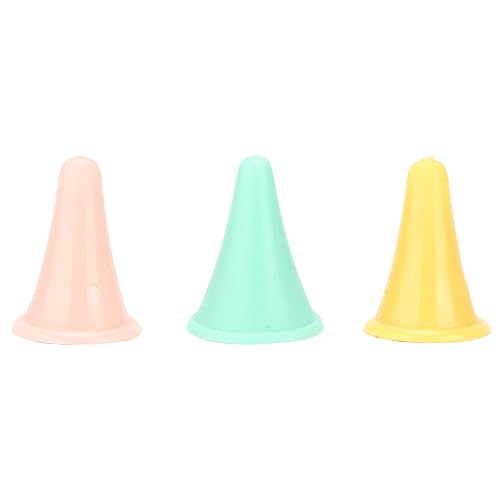 Miniatura 6 de 100 protectores de agujas coloridos, protectores de punto de tejer con agujeros grandes, protectores de puntos, tapones de punta de aguja para