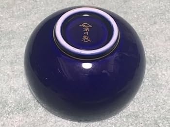 Amazon.co.jp: 深川製磁 瑠璃金銀彩鶴 夫婦鶴 急須と蓋付き