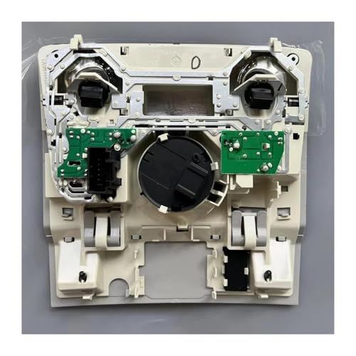 Lámpara de techo Passat B7 gris con interruptor giratorio para recambio original 3
