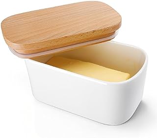 Sweese 303.101 Large Butter Dish - Airtight Butter Keeper Holds Up to 2