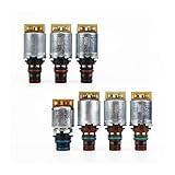 6R80 Transmission Valve Body Solenoid Kit Compatible For Ford Explorer Ranger Mustang Territory Transit Everest F-150 2011-2017 7PCS/SET
