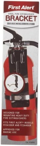 First Alert BRACKET5 Heavy Duty Mounting Bracket For 5lb. Fire Extinguisher