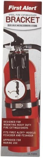 First Alert BRACKET5 Heavy Duty Mounting Bracket For 5lb. Fire Extinguisher