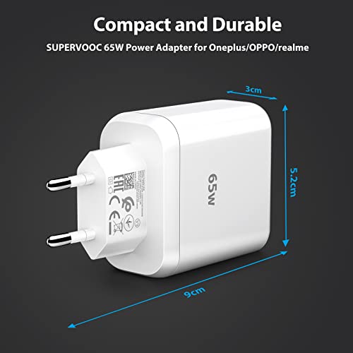 Caricatore Supervooc 65W per OnePlus Nord CE 2